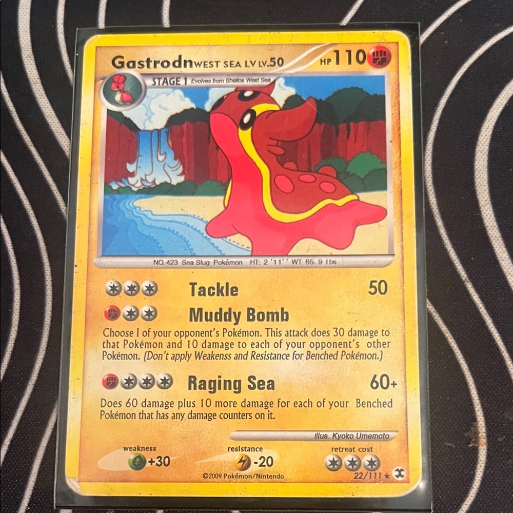 Gastrodon Pokémon Card